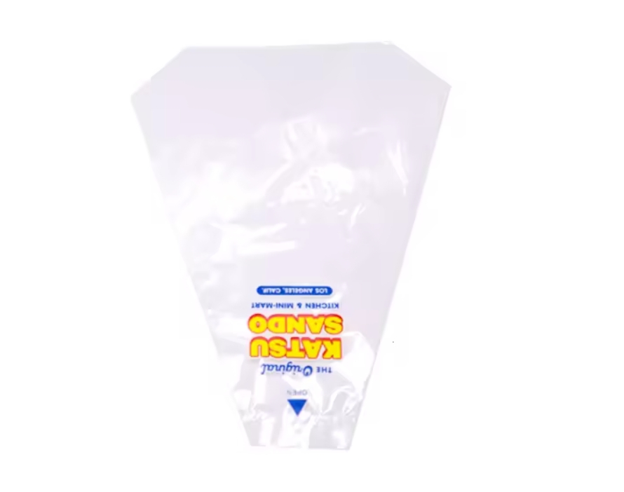 Transparent Eco Friendly Waterproof Plastic Sandwich Packaging Bag