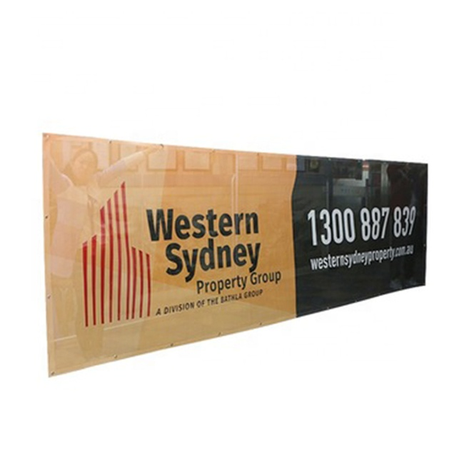 30oz PVC Flex Outdoor Advertising Vinyl Banner/Waterproof UV Resistant Hanging PVC Vinyl Banner