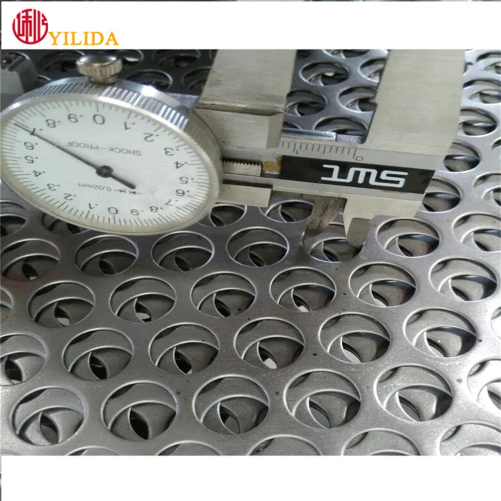 Construction Round Hole Perforated Metal Mesh Plate