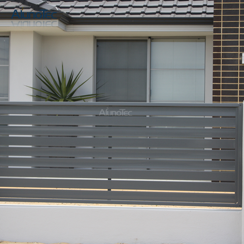Hot Selling Motorized Horizontal Louvered Fence
