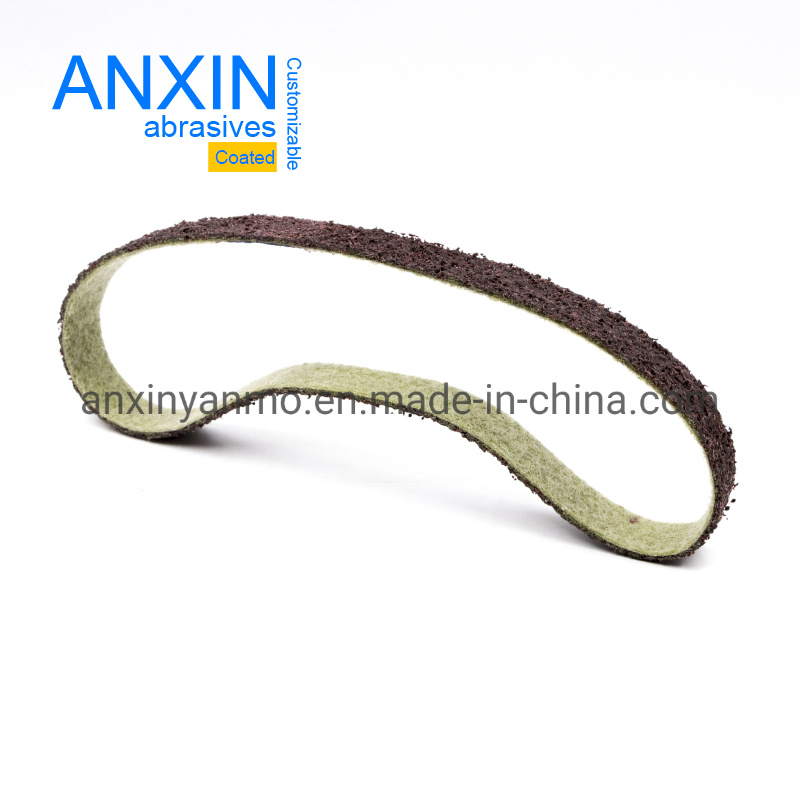 Premium 100X610mm Brown Sanding Belt for Metal Polishing