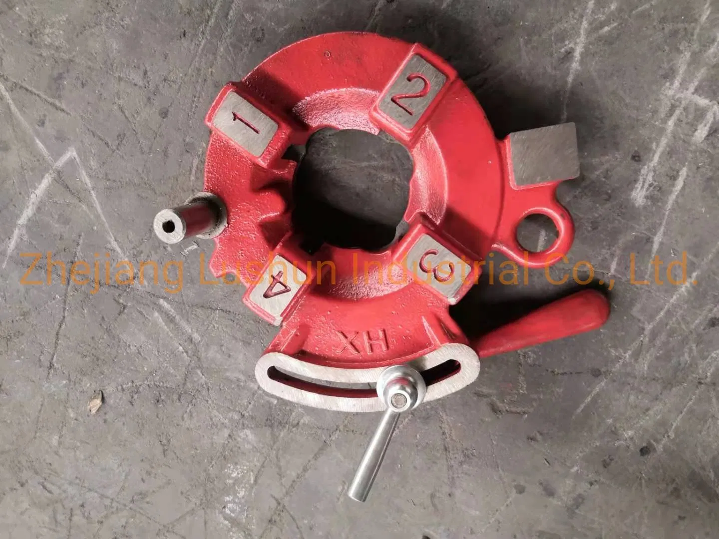 Pipe Threading Machine with BSPT/ NPT Die 1/2-3 Inch