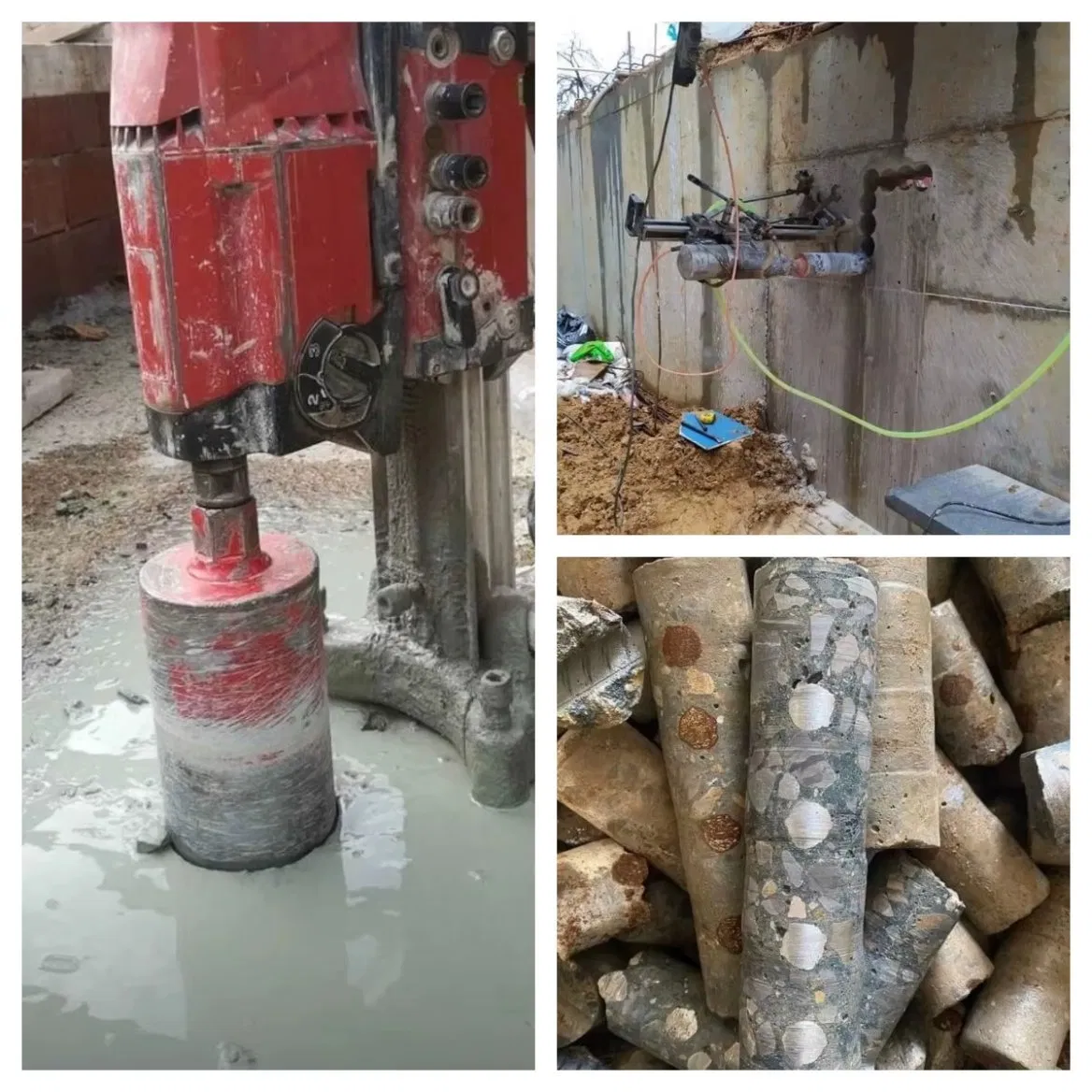 200*300mm Wet Use Diamond Core Drill Bits with Mesh Roof Segment for Concrete Drilling