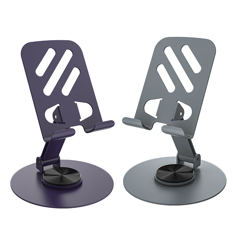 OEM All-Metal Multi-Functional Portable Folding Desktop Mobile Holder