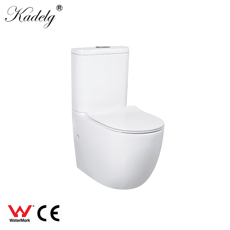 Basic Customization Glossy White Color Commode Toilet Ceramic Wc Toilet Sanitary Ware Watermark Toilet Bowl Bathroom Toilet in Factory Price