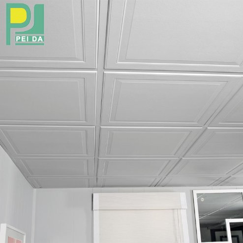 Factory Price Easy Installation Galvanized Steel Profile Flat Groove Ceiling T Grid