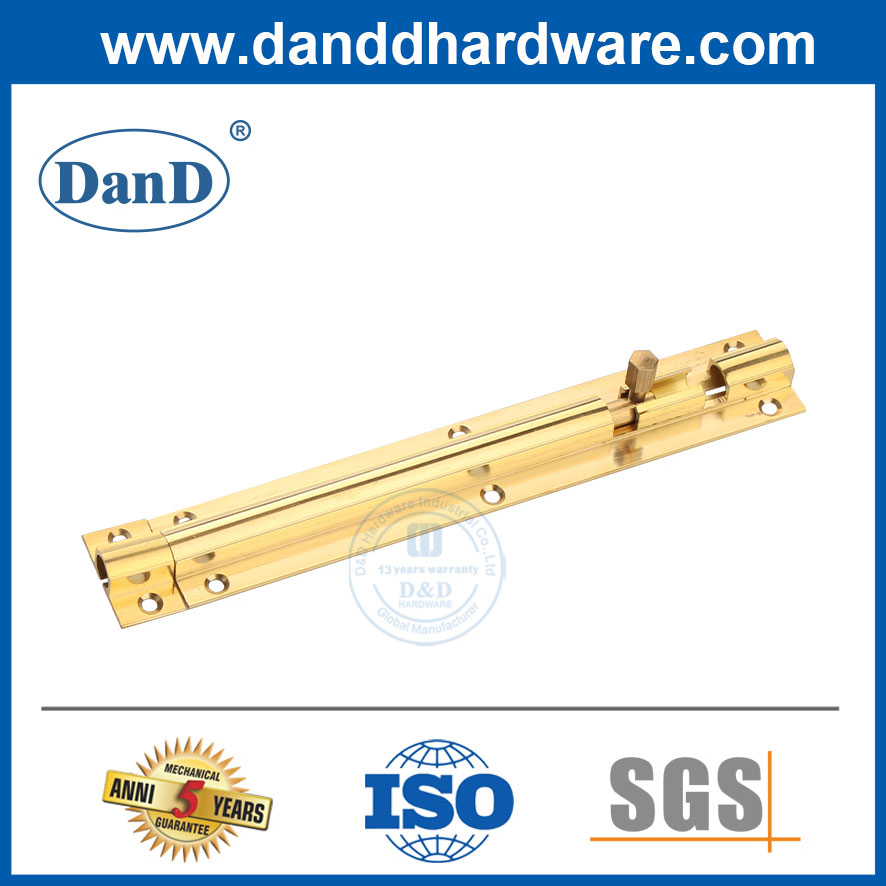 Decorative Door Hardware Brass Tower Bolts Suppliers
