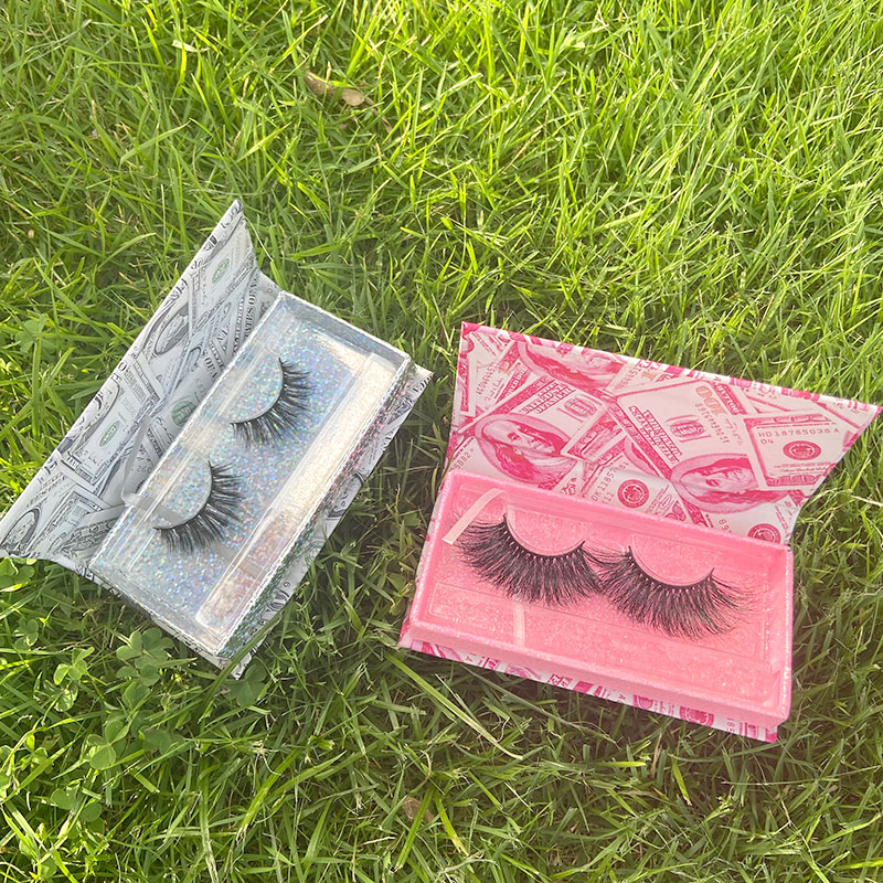 Hot Sale Private Label False Lashes 25mm 3D Mink Eyelashes