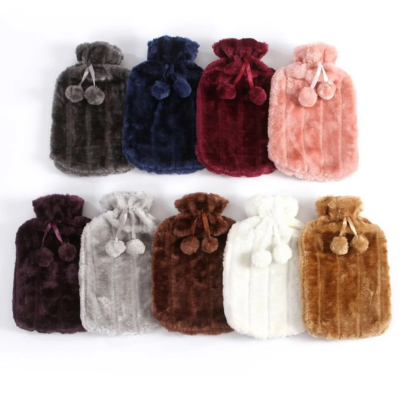 Hot Selling Water Injection Explosion-Proof Children's Warm Hand Cartoon Mini Warm Handbag Hot Water Bag with Cover