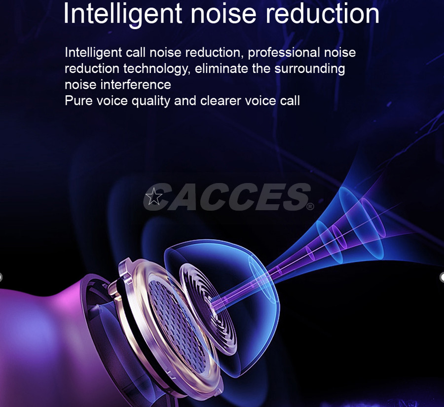 Беспроводные наушники True Wireless с кейсом 1200mAh