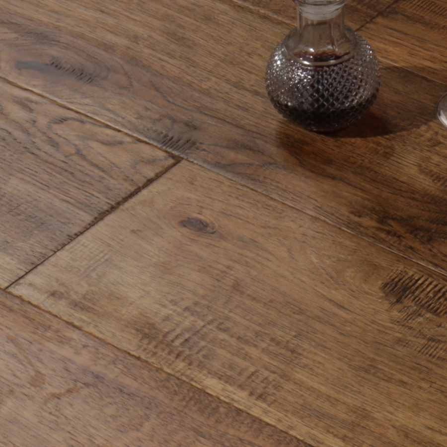 Customized Color Hickory Hardwood Floor Multilayer Engineered Wood Flooring