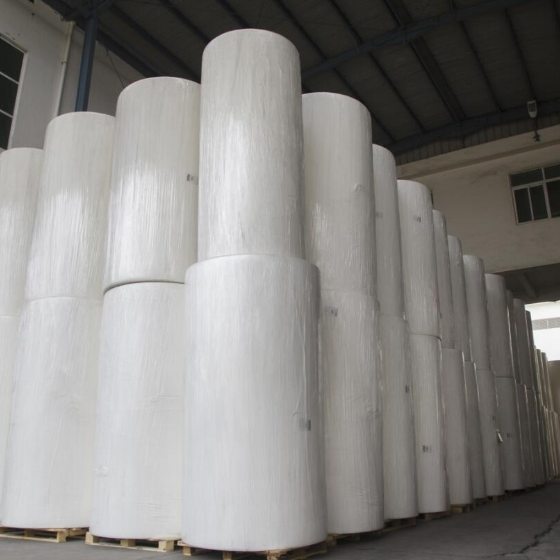 Wood Pulp Paper Raw Material Toilet Paper Jumbo Roll Parent Roll Large Tissue Paper Jumbo Mother Roll