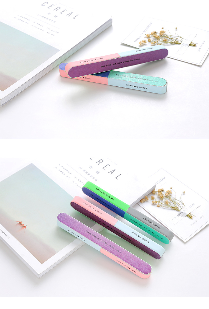 Quality Wholesale Multi-Function Rectangular Sponge Nail Rub Strip