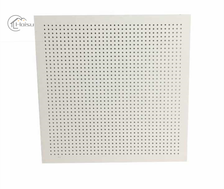 Drywall Acoustic Gypsum Panel Board for Ceiling and Wall Decoration