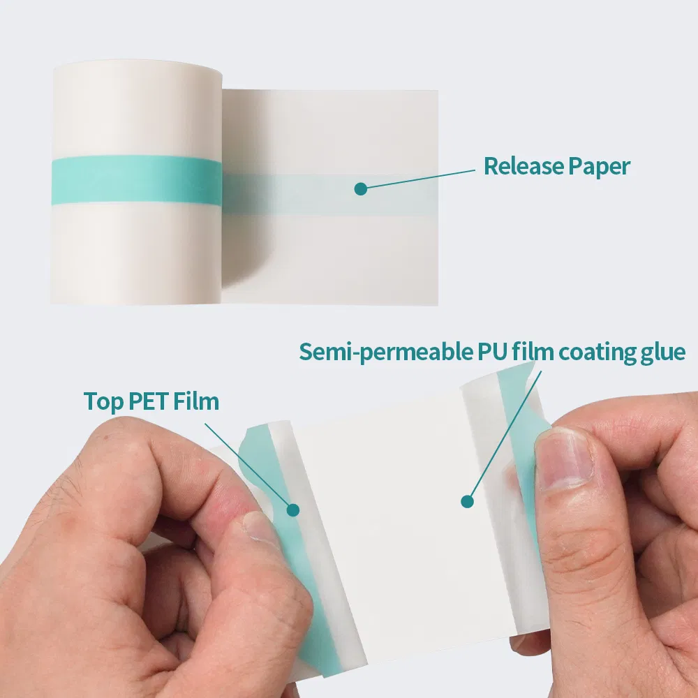 Factory OEM Tattoo Patch Aftercare Bandage PU Film Waterproof for Tattoo Healing