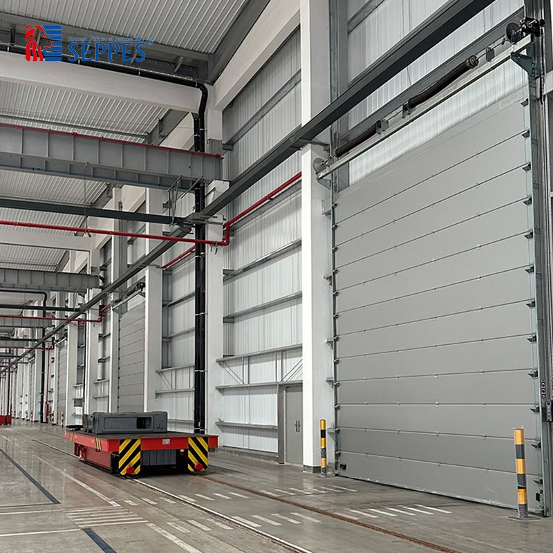 Insulated Sectional Overhead Door for Cold Storage and Temperature-Controlled Environments