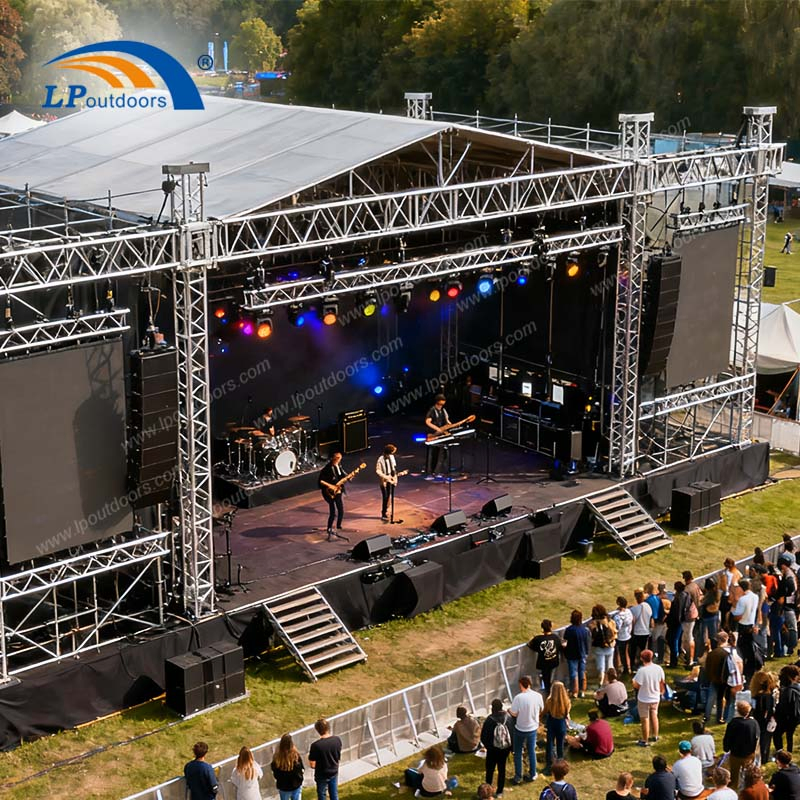 Professional Truss Systems for Events, Exhibits, and Entertainment Venues