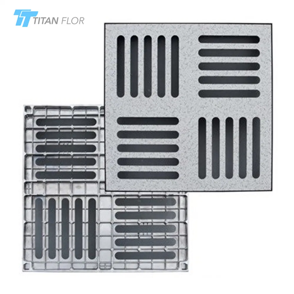Перфорированная панель алюминиевая огнестойкая 600x600 мм