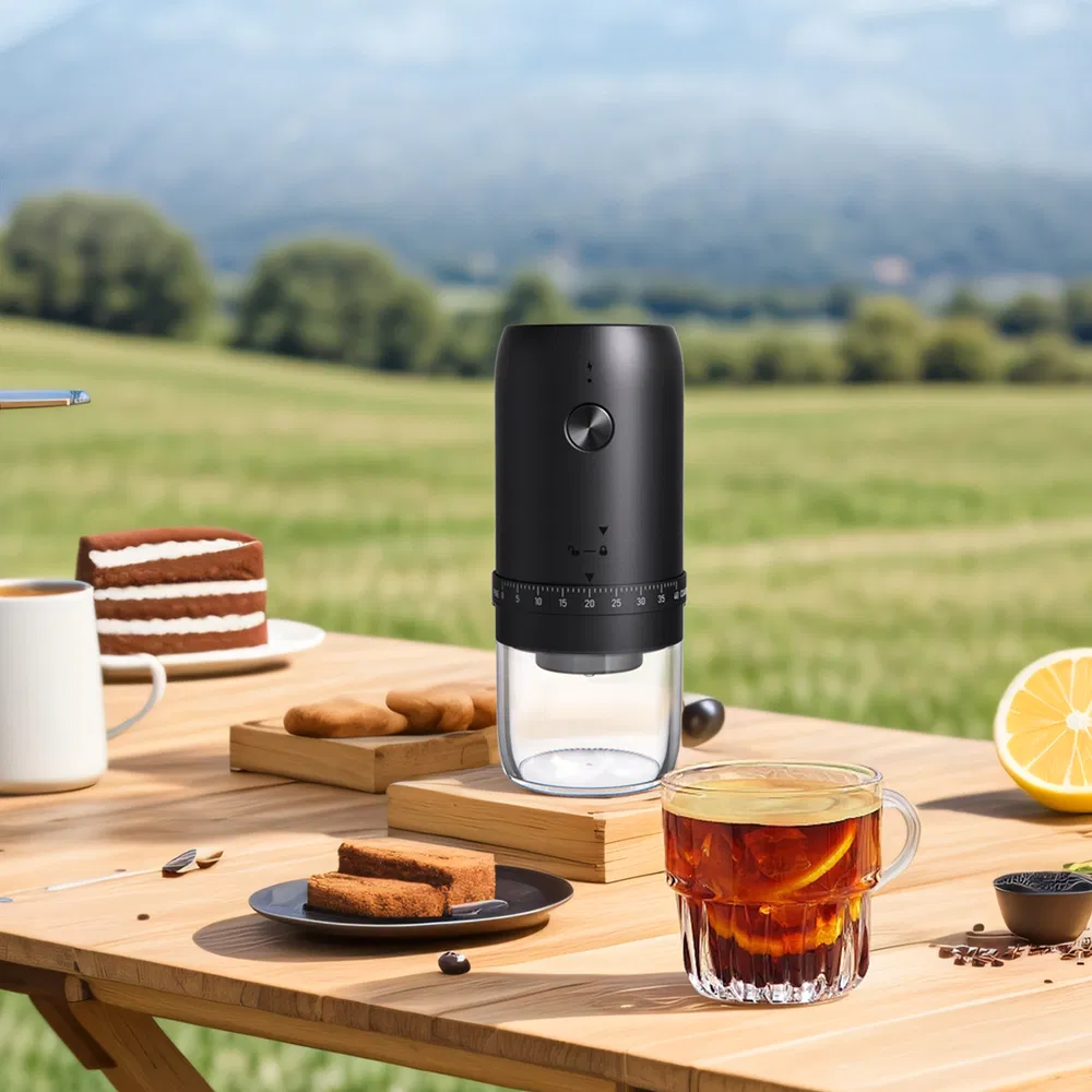Mini Portable Electric Coffee Grinder with USB Rechargeable