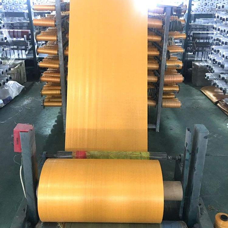 White Woven Bag Roll PP Woven Tubular Fabric for Making Rice Fertilizer Packing Bag