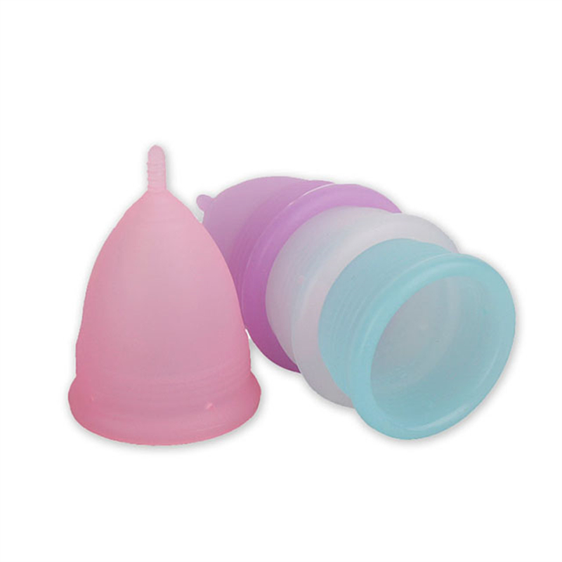 100% Medical Grade Silicone Menstrual Cup for Lady Period Feminine Hygiene