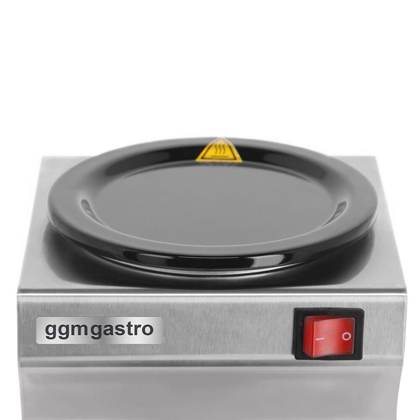 Electric Buffet Warming Tray Commercial Electric Keep Food Warm Glass Hot Plate