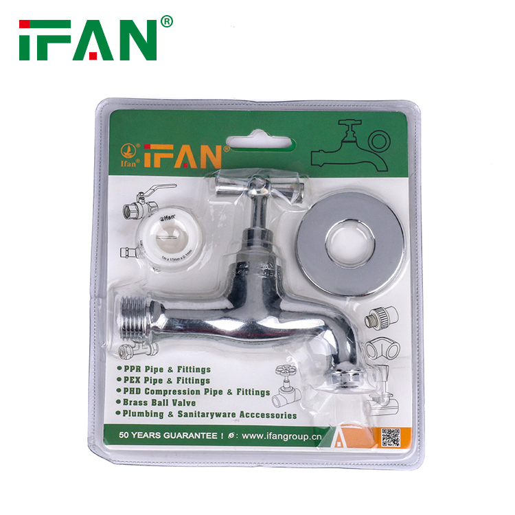 Латунный кран-смеситель Ifan 1/2" хром