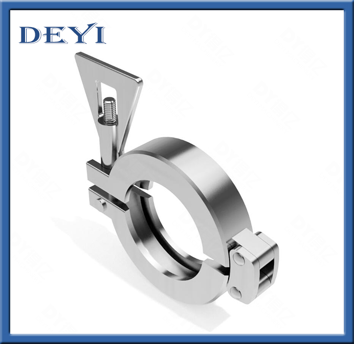 Sanitary Stainless Steel SS304 Clamp with Ferrule (DY-C04)