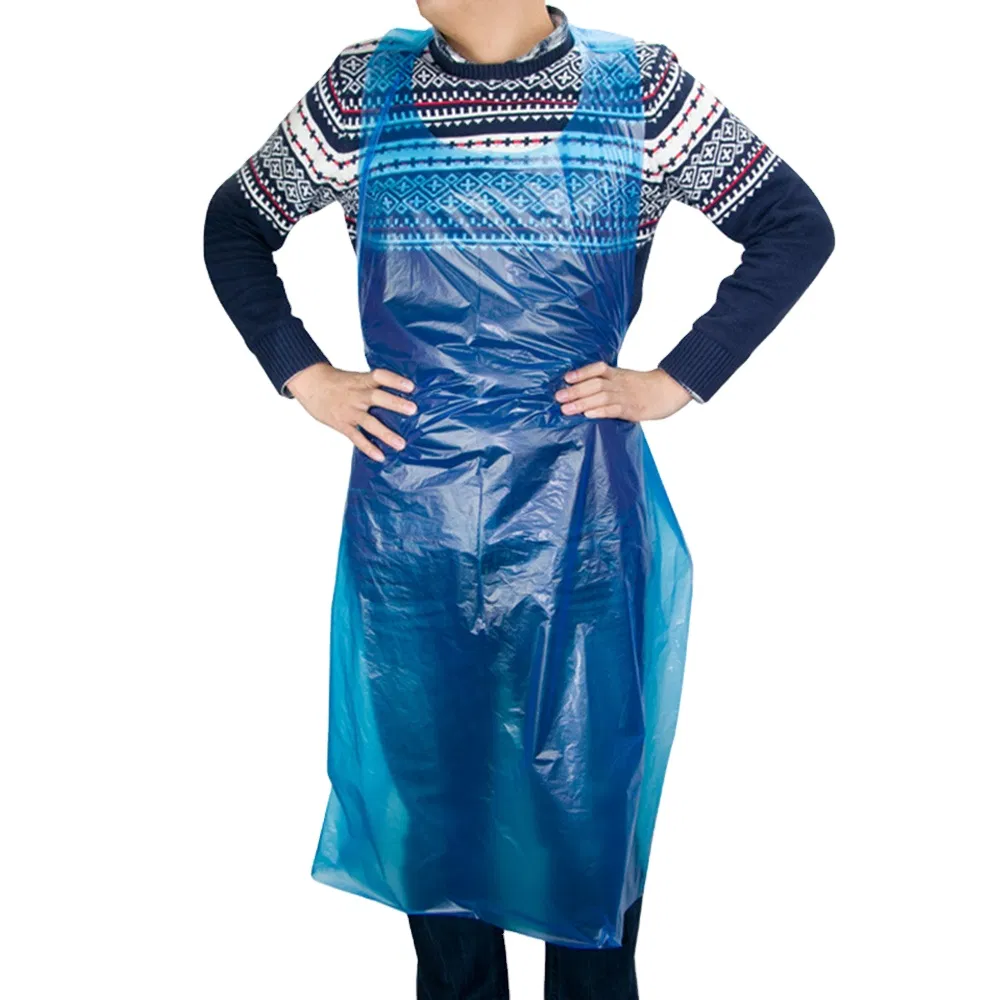 Hot Selling Practical Safety Plastic Apron Disposable PE Apron