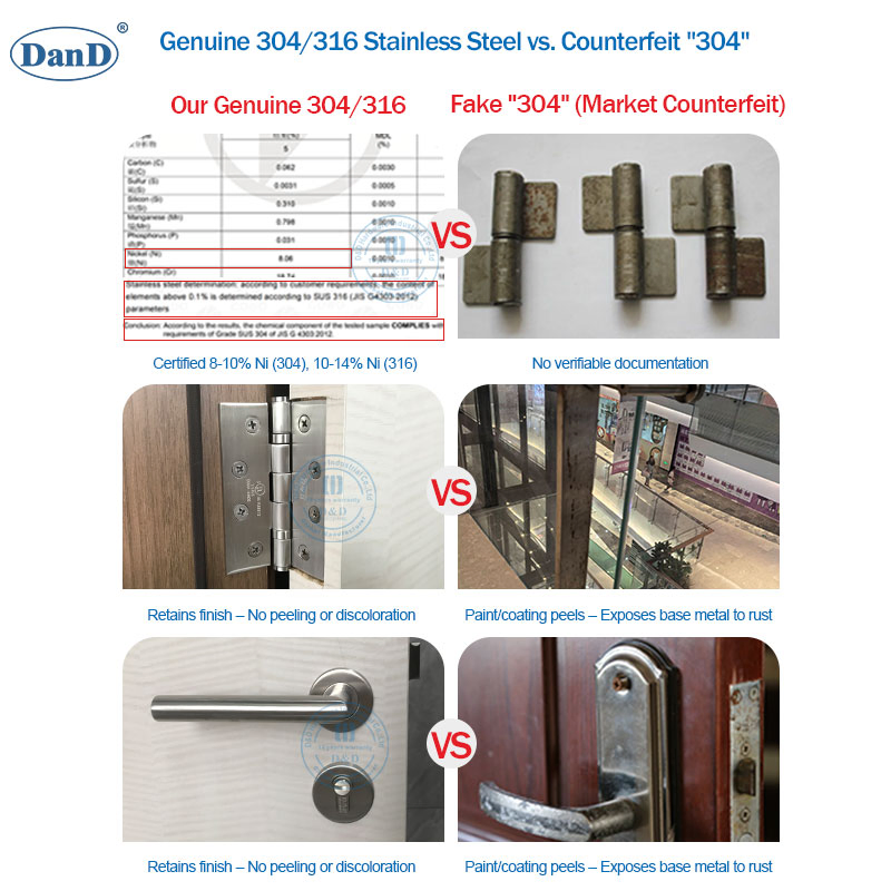 CE Stainless Steel 304 Concealed Butt Flag Flush UL SS316 Heavy Duty Mortise Brass Spring Pivot Piano Folding Cabinet Continuous Glass Door Hardware Hinge