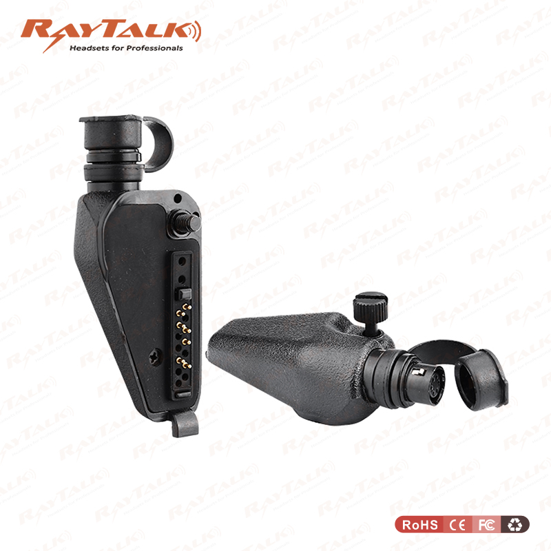 Audio Adapter for Gp328plus to Motorola Visar 3.5mm Threaded Connector