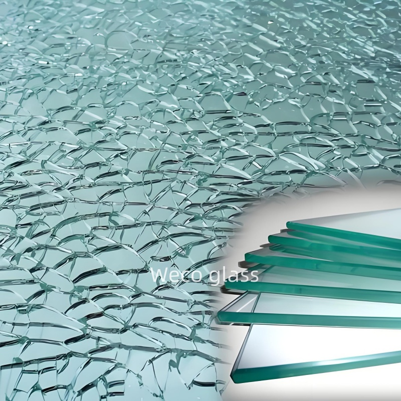 Low Maintenance Customized Size Toughened Tempered Glass for Glass Walls