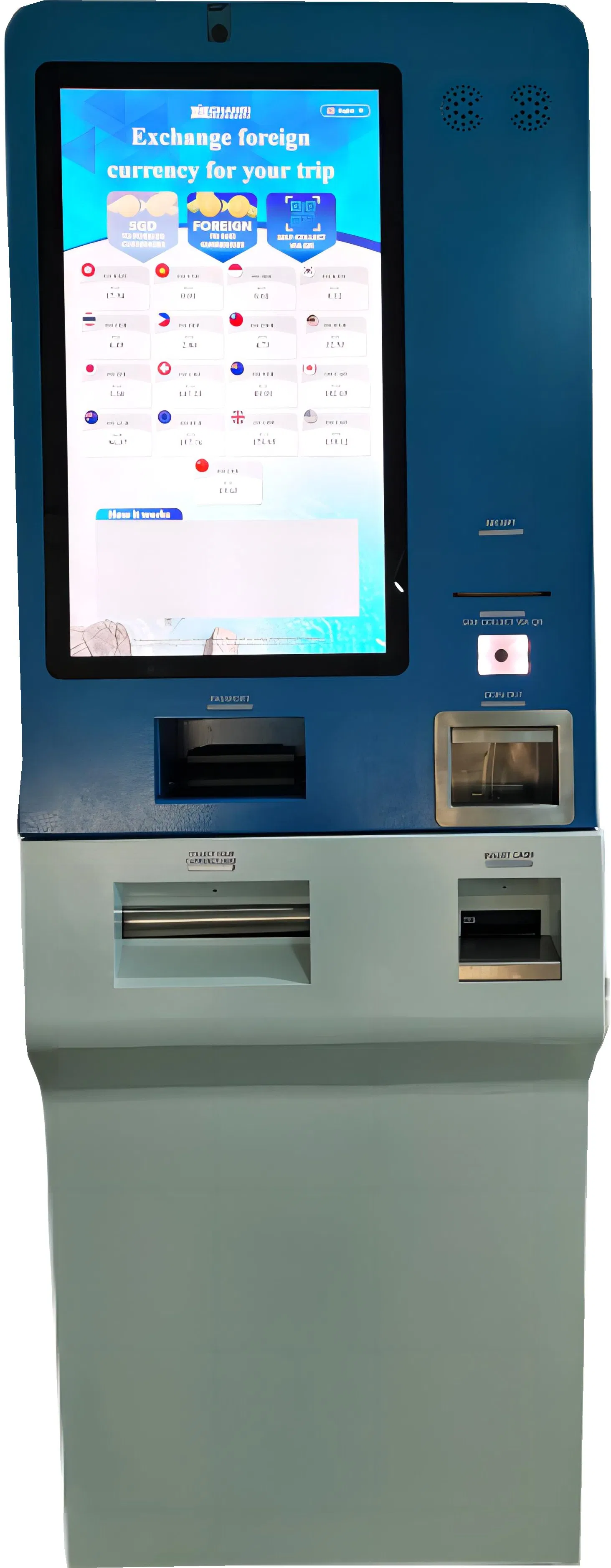 Shenzhen ODM/OEM Self Service Foreign Currency Exchange Kiosk with Thermal Printer in China