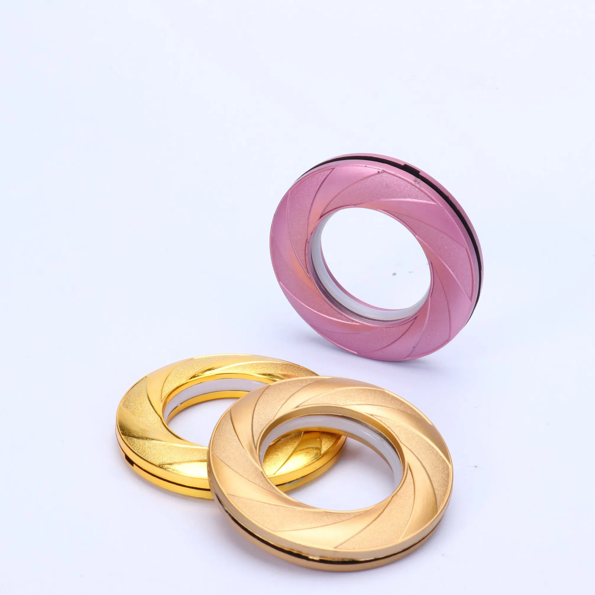 Plastic Wood Grain Curtain Ring Curtain Fabric Accessories
