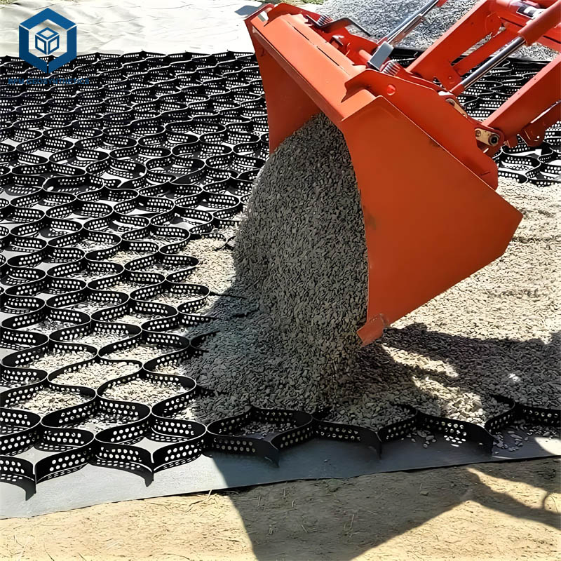 Bpm Fully Permeable Plastic Roof Garden Black HDPE Smooth and Textured Geocell