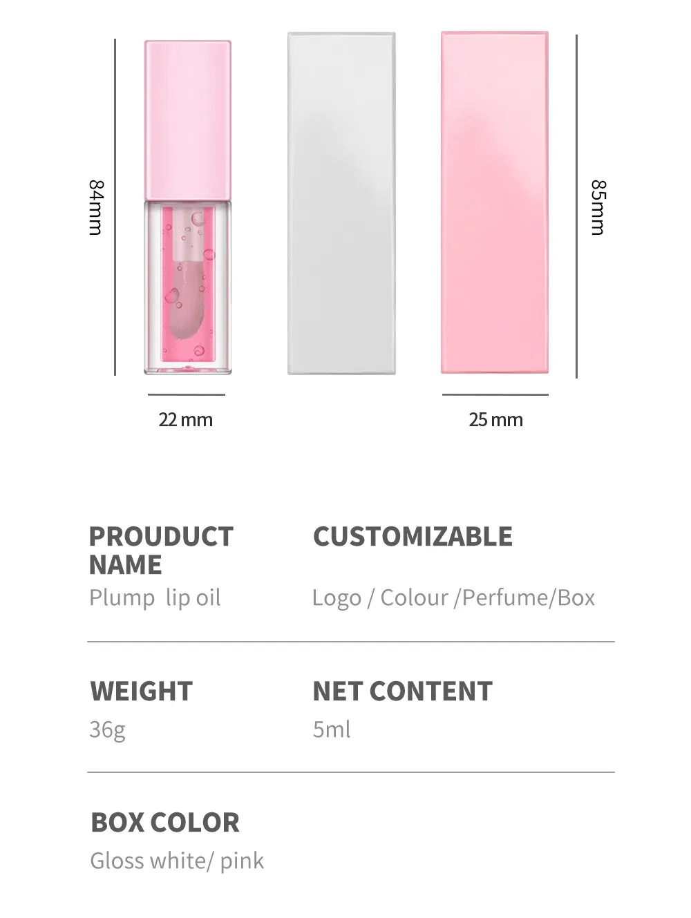 Lipgloss Lip Plumping Gloss Base Vendor Custom Color Changing Lip Oil Stain Private Label