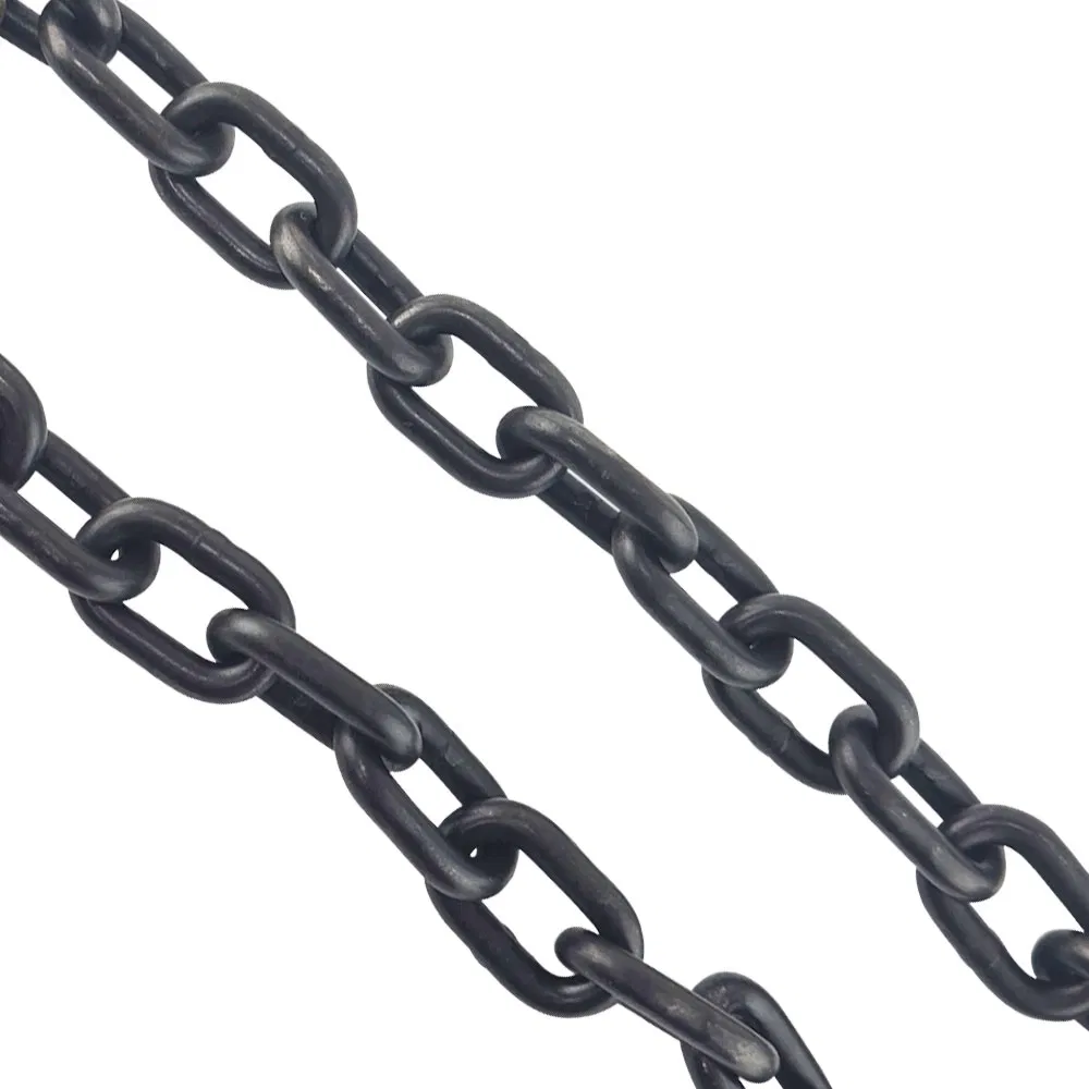 Транспортная цепь G43 с крюком, желтое хромирование