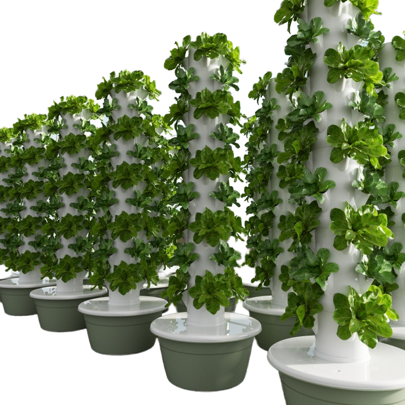 Гидропонная система вертикальная 4P 9 уровней АБС-пластик LED лампа