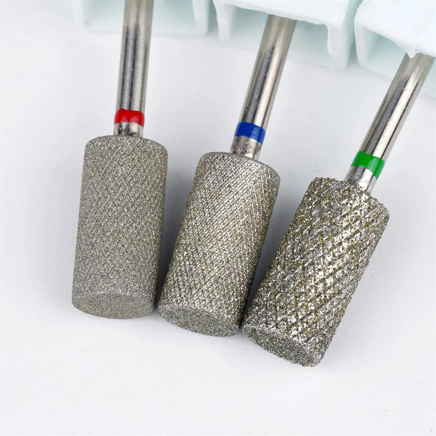 2.35mm Cuticle Clean Diamond Nail Drill Bits Rotary Russian Manicure Bit Milling Cutter Professional E File Bit