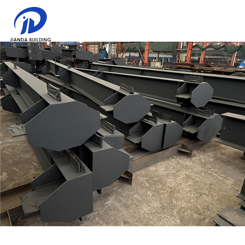 Steel Column Frame Steel Processing for Steel Structure Factories/Warehouses