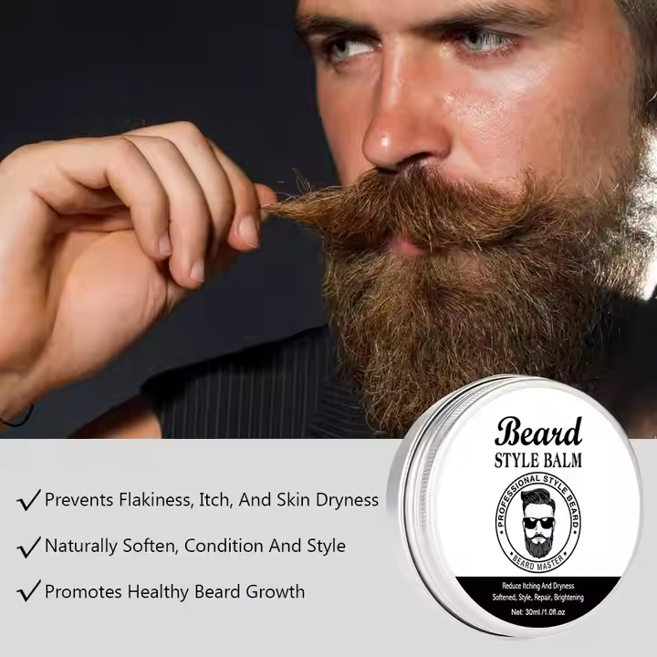 Customized Cream 100% Natural Organic Nourishing Care Matter Beard Balm Care Cream