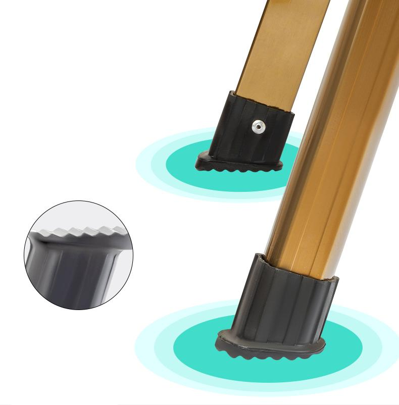 Wholesale Modern Design Aluminum Step Ladders Folding 4-6 Step Heavy Duty Household Iron Ladders with Widen Anti Slip Pedal