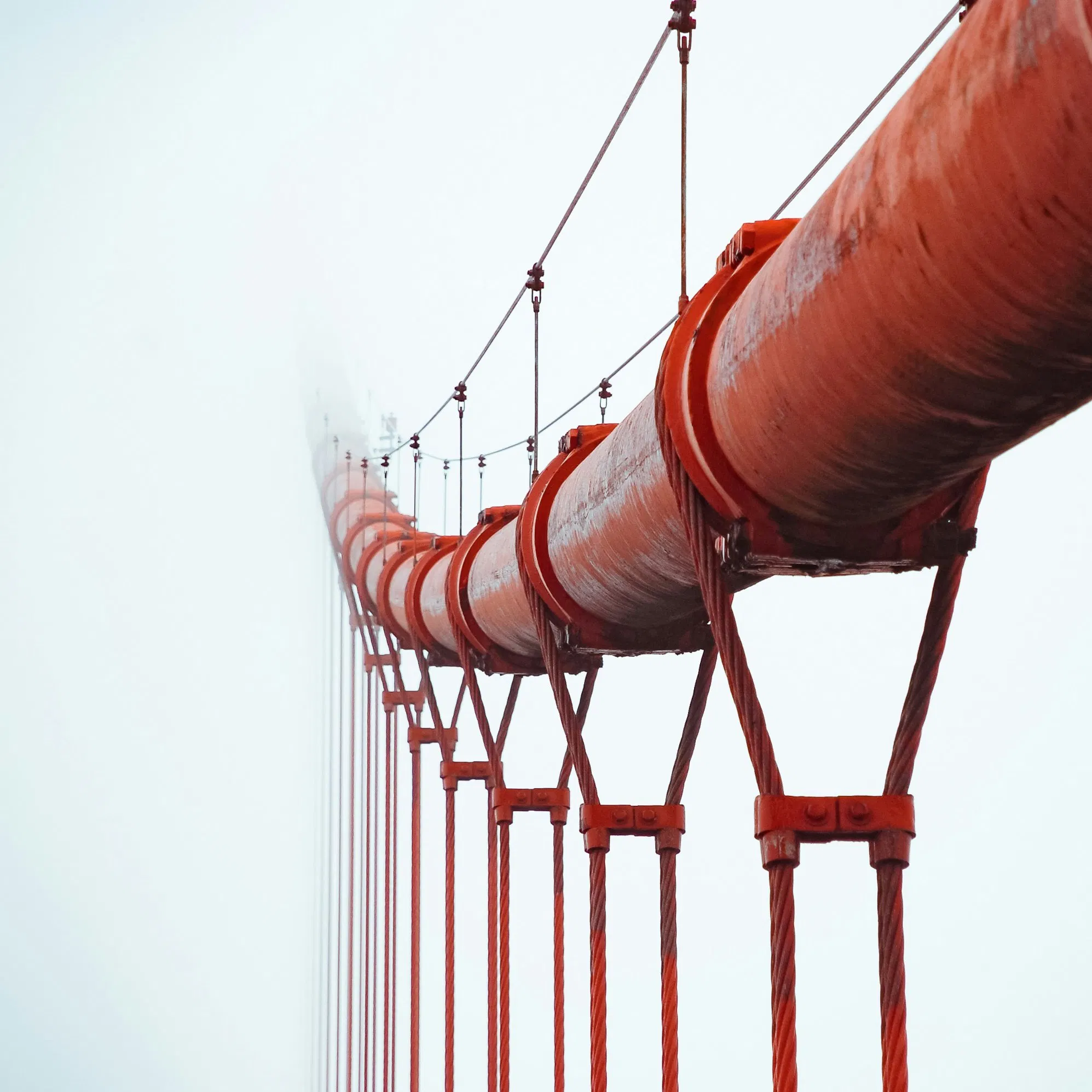 Prefabricated Steel Structure Bridge / Sky Steel Bridge