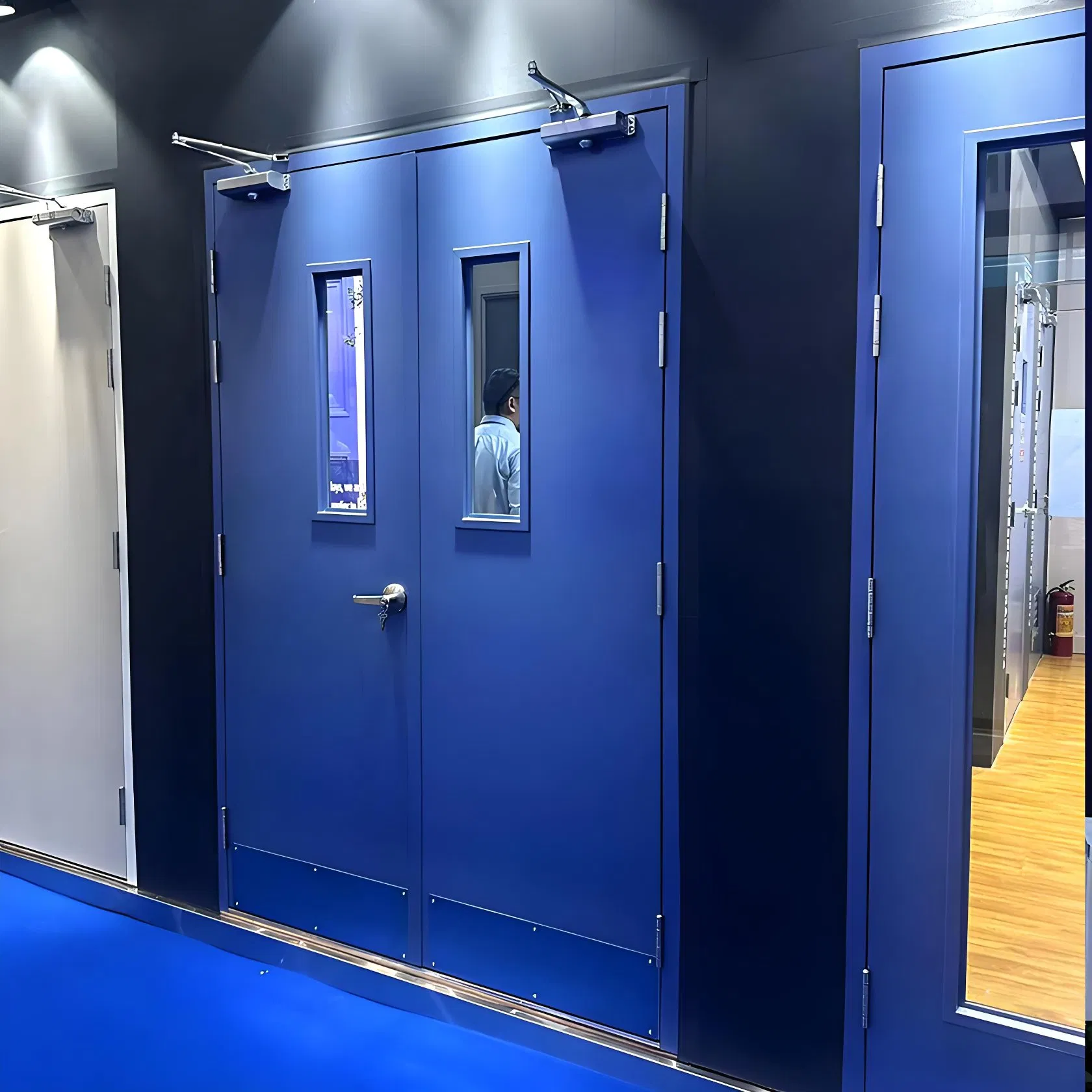 UL Listed Metal Door Fireproof Double Open Steel Fire Rated Door