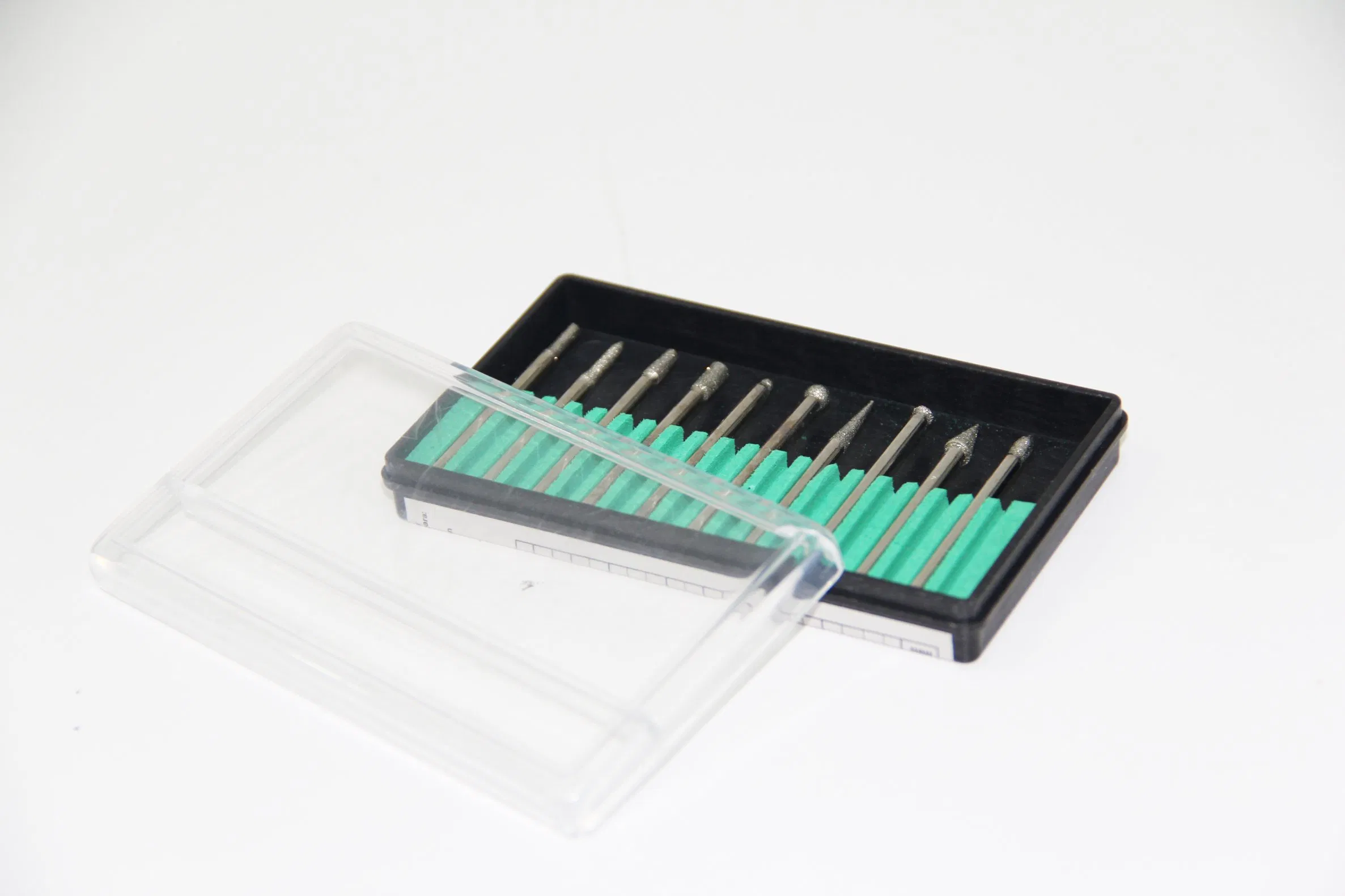 Алмазные боры 3 мм, 10 шт, для гравера