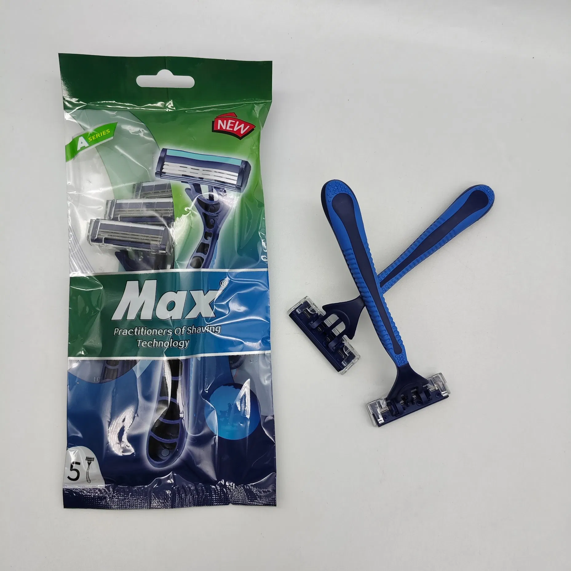 Safety Stainless Steel Blade Hot Selling Lubrication Strip Disposable Triple Blade Razor