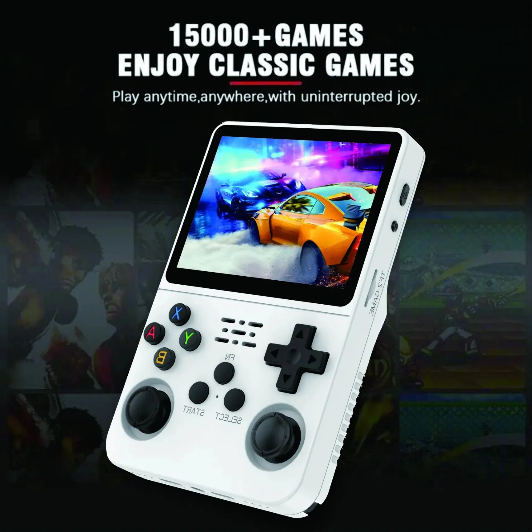 Портативная ретро-консоль R36s с 15000+ игр