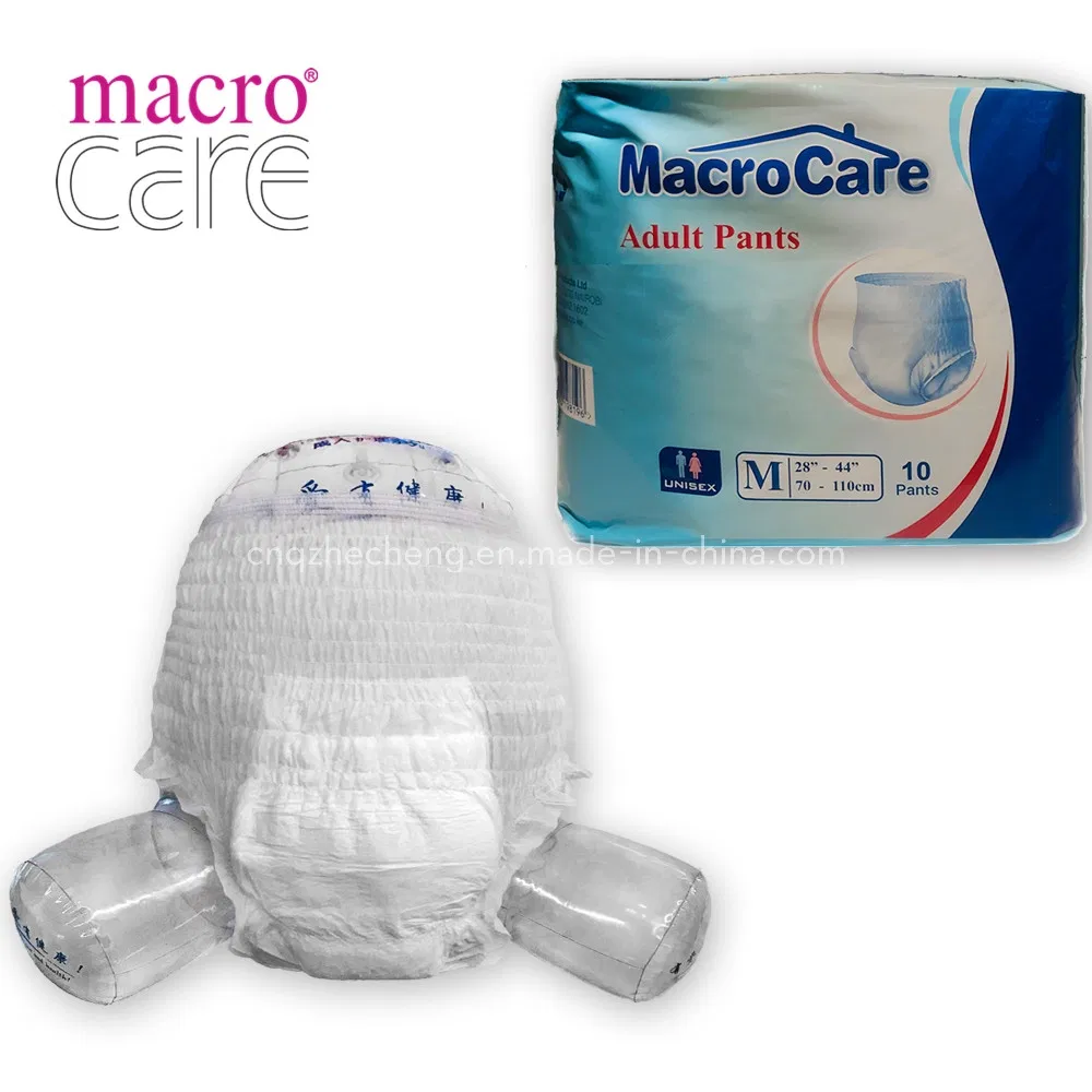 Macrocare OEM Good Quality Panty Style Disposable Adult Pull up Diaper