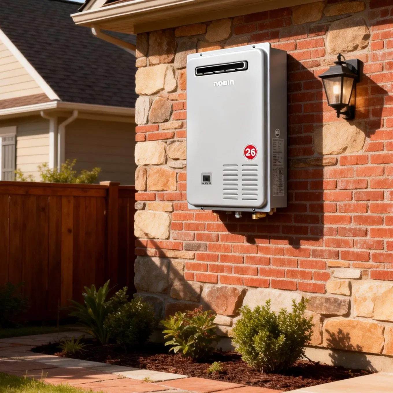 Energy Efficient Gas Water Heater with 26L Capacity and 50kw