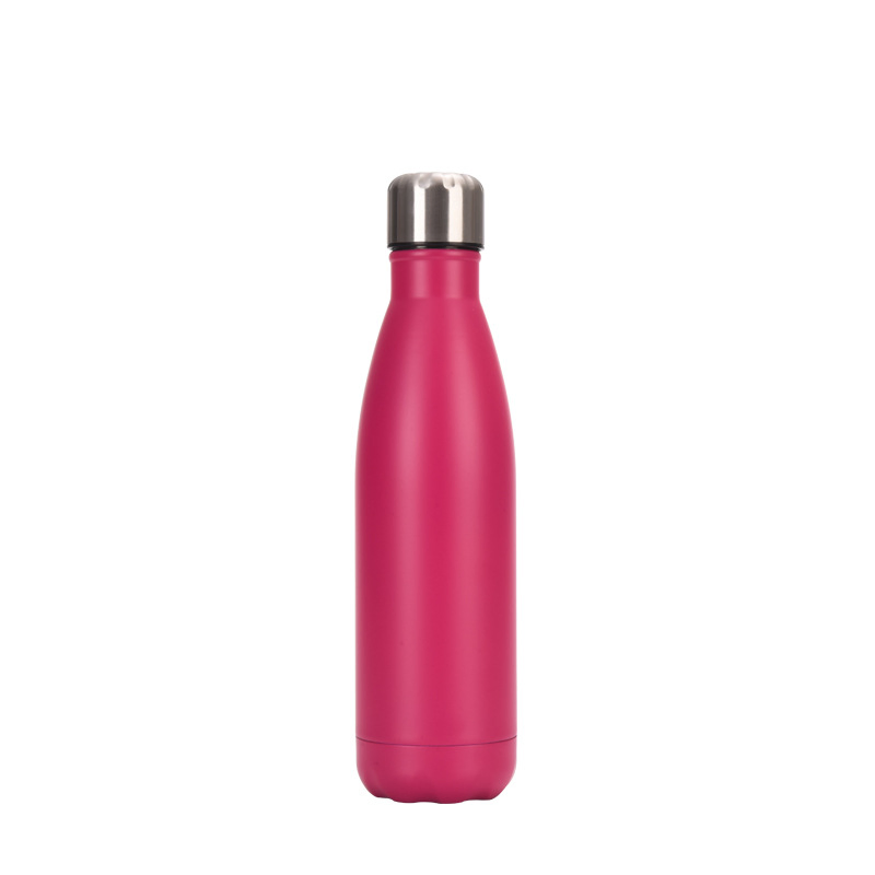 OEM Vacuum Stainless Steel Flask 12oz Cola Shape Thermo Sport Water Bottles